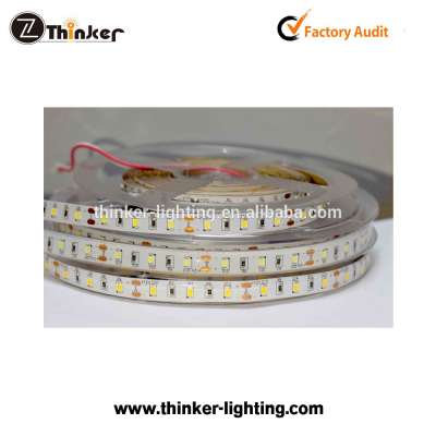 IP68 waterproof led strips SMD2835 120led/m epistar chip white 3000K led light strip